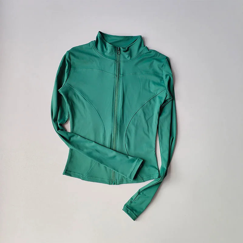 Women’s Slim Fit Quick-Dry Zipper Sports Jacket