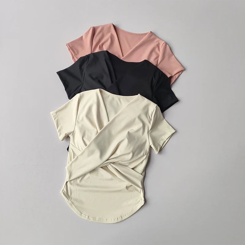 Women’s Slim Fit Quick-Dry Yoga Top