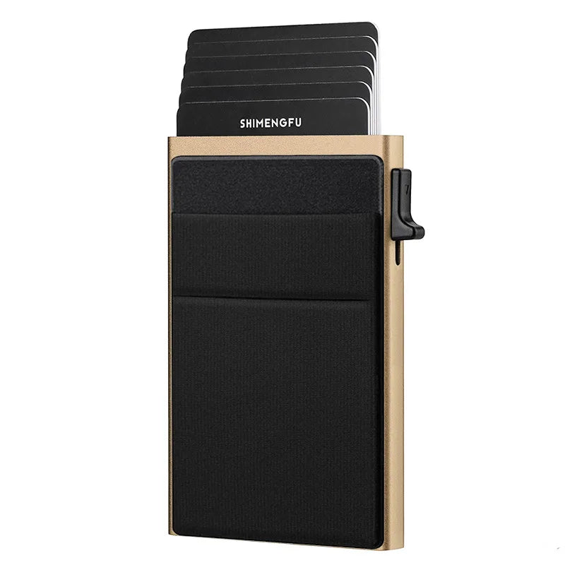 SlimGuard RFID-Blocking Metal Wallet