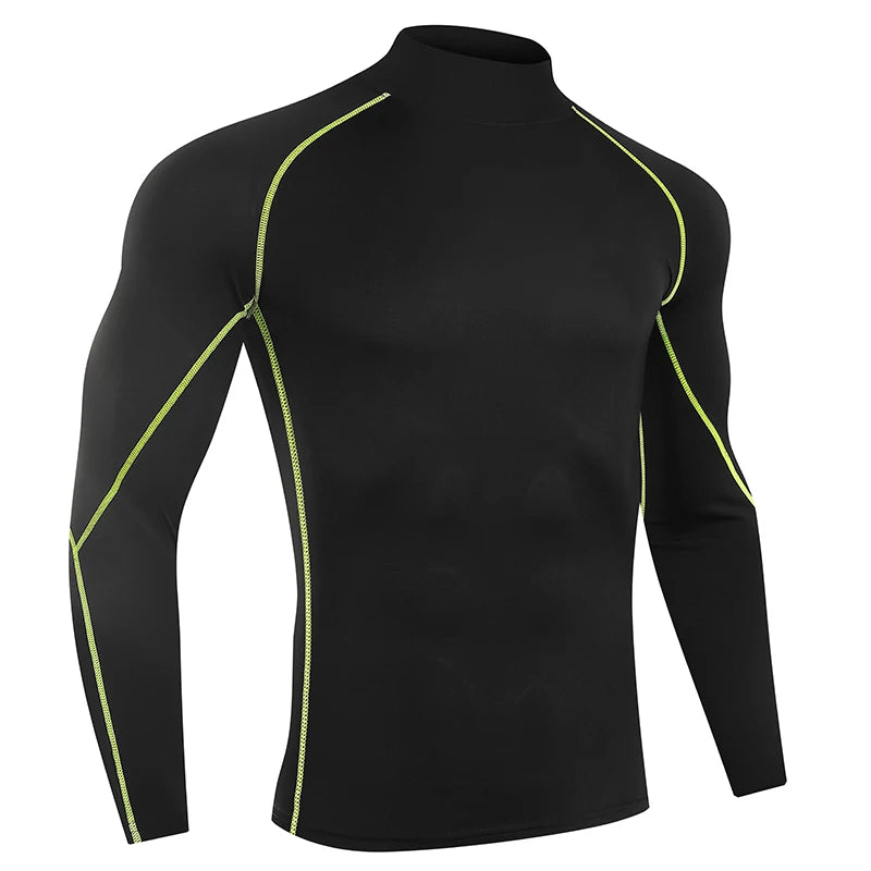 Men’s Quick-Dry Long Sleeve Compression Shirt