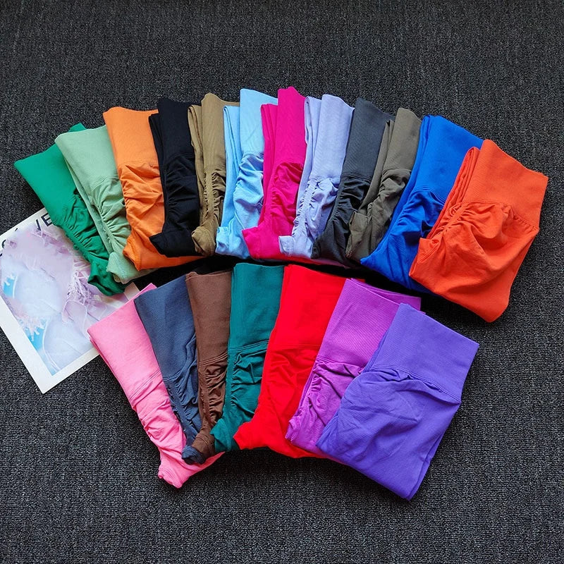 High Elastic Seamless Yoga Leggings - Women’s Fitness Pants