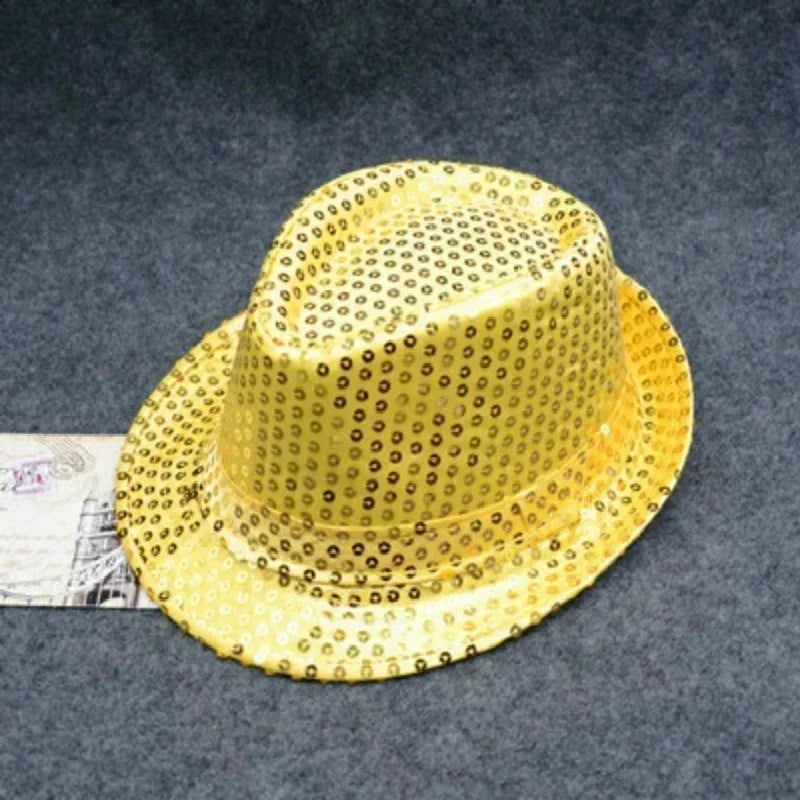 Sequin Jazz Dance Party Hat