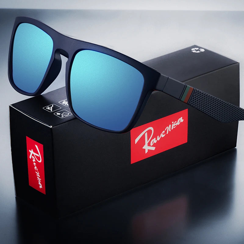 RetroDrive Polarized Square Sunglasses