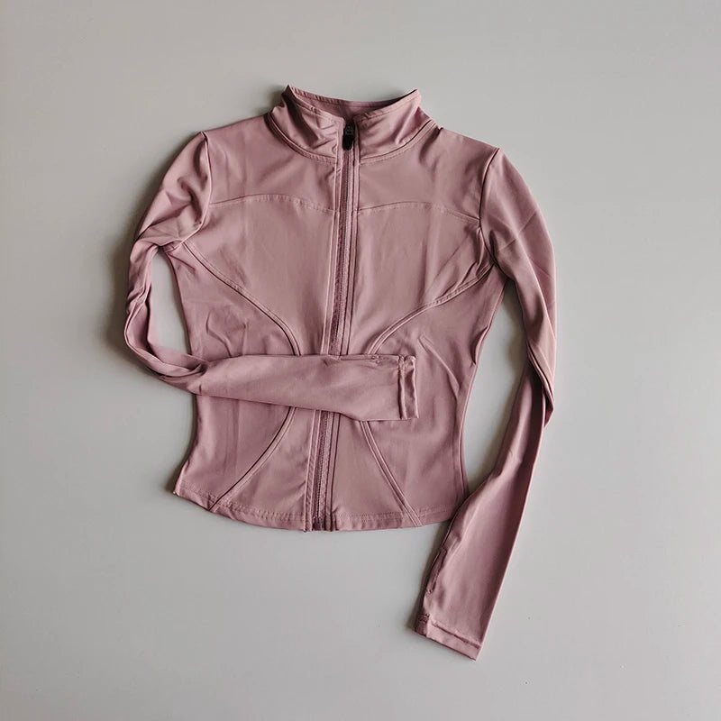 Women’s Slim Fit Quick-Dry Zipper Sports Jacket