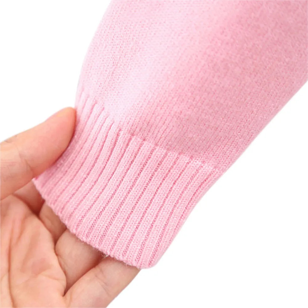 Autumn Girls Knit Cardigan Sweater