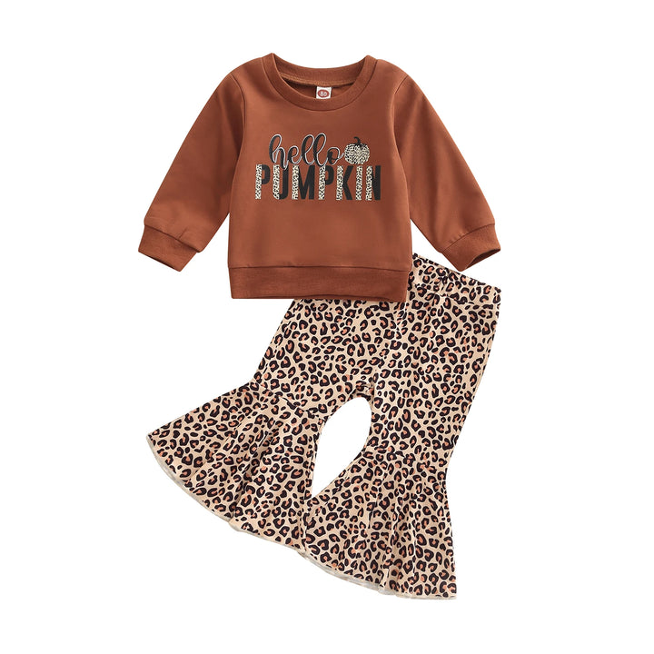 Lioraitiin Girls Pants Suit 0-4 Years