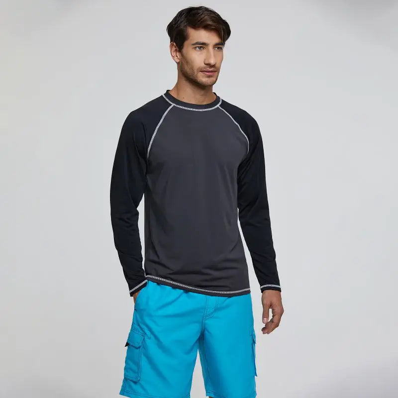 Men’s UPF 50+ Long Sleeve Sun Protection Shirt