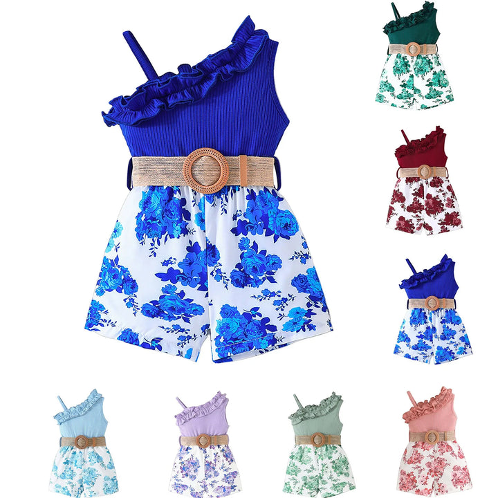 Summer Baby Girl Flower Party Dress
