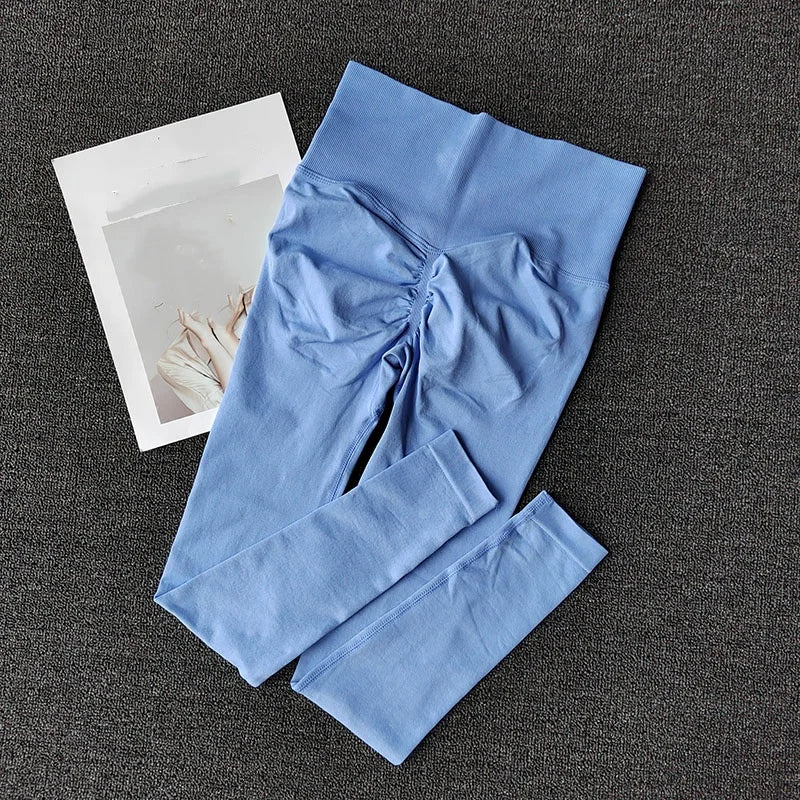 High Elastic Seamless Yoga Leggings - Women’s Fitness Pants