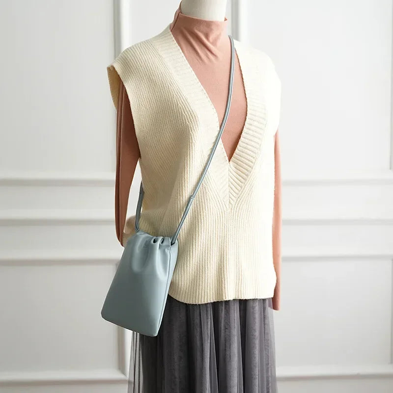 EleganceCarry Women's PU Leather Shoulder Bag