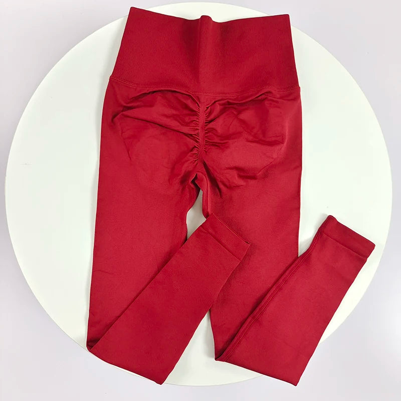 High Elastic Seamless Yoga Leggings - Women’s Fitness Pants